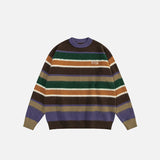 Striped Colorful Oversized Sweater