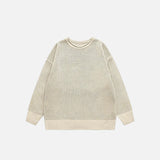 Retro Hollow Out Sweater