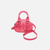 Cross Embroidery Handbag