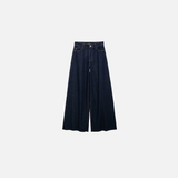 Dark Blue Wide Leg Jeans