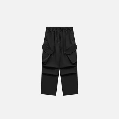 Pleated Baggy Cargo Pants