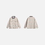 Color Patches Denim Jacket
