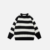 Oversized Striped Sweater