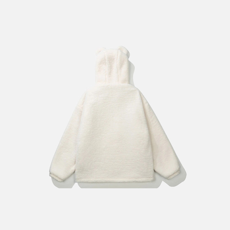 Fuzzy Bear Fleece Jackets