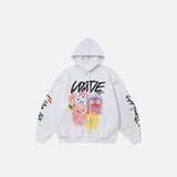 Cute Graphic Print Hoodie