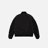 Loose Crown Embroidery Windbreaker Jacket