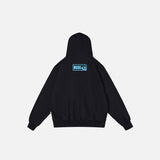 Abstract Graphic Print Hoodie