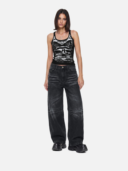 Abstract Figure Tank Top