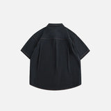 Oversized Solid Color Shirt