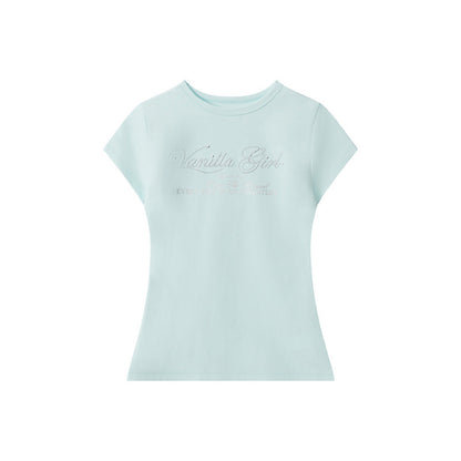 Vanilla Girl Graphic Baby Tee