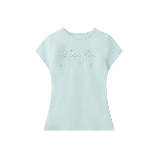 Vanilla Girl Graphic Baby Tee