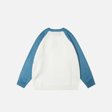Color Contrast Oversized Sweater