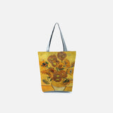 Yellow Flower Retro Tote Bag