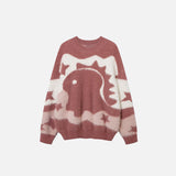 Monster Furry Knitted Sweater