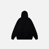 Oversized Anime Girl Graphic Hoodie