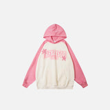 Oversized Letter Star Hoodie