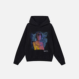 Loose Washed Thermal Body Hoodie
