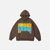 California's Beach Graphic Print Hoodie