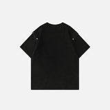 Y2K Faded Star Oversized T-shirt