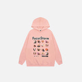 Emoji Dog Frame Hoodie