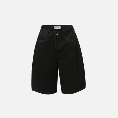 Casual Loose Denim Shorts