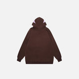 Embroidery Bats Hoodie