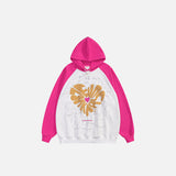 Raglan Sleeve Oversized Hoodie
