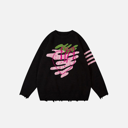 Strawberry Loose Sweater