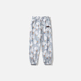 Goose Party Graphic Print Pants