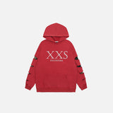 Ripped Sleeves Washed Hoodie