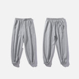 Baggy Straight-leg Sweatpants