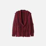 Tassel Cardigan Loose Sweater