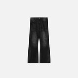 Vintage Washed Flare Denim Pants