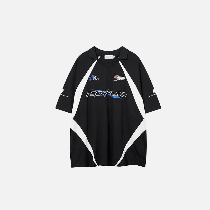 Urban V-neck Racing T-shirt