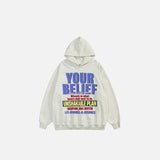 Believe Loose Oversized Hoodie