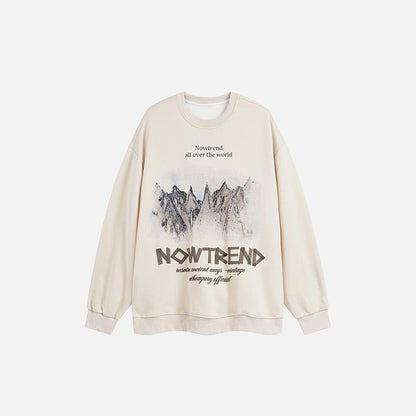 Mountain Graphic Sweatshirt