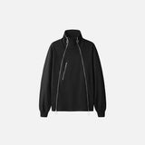 Double Zip-up Stand Jacket
