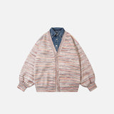 Patchwork Oversized Denim Jacket