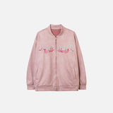 Chic Loose Zip-up Jacket