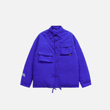 Multi-pocket Cargo Windbreaker Jacket