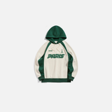 Cozy Letter Pattern Fleece Lined Hoodie