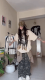 Women's Camouflage Baggy Cargo Pants