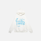 Faith Graphic Print Hoodie