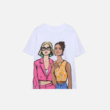 Girl Hangover Print T-Shirt