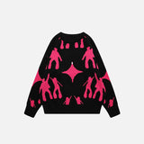Dancing Ghosts Knitted Sweater