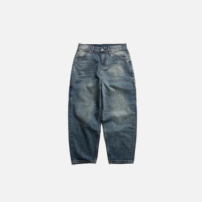 Vintage Loose Denim Pants