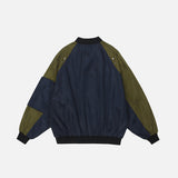 Oversized Zip-up Windbreaker Jacket