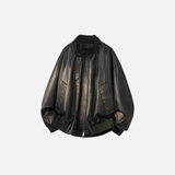 Handsome High End Retro Leather Jacket