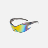 Futuristic Wraparound Sunglasses