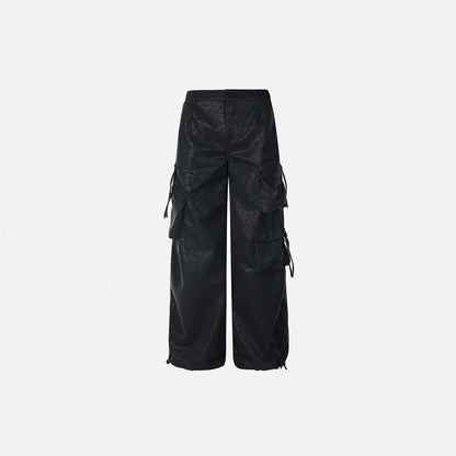 Baggy Loose Wide-leg Cargo Pants